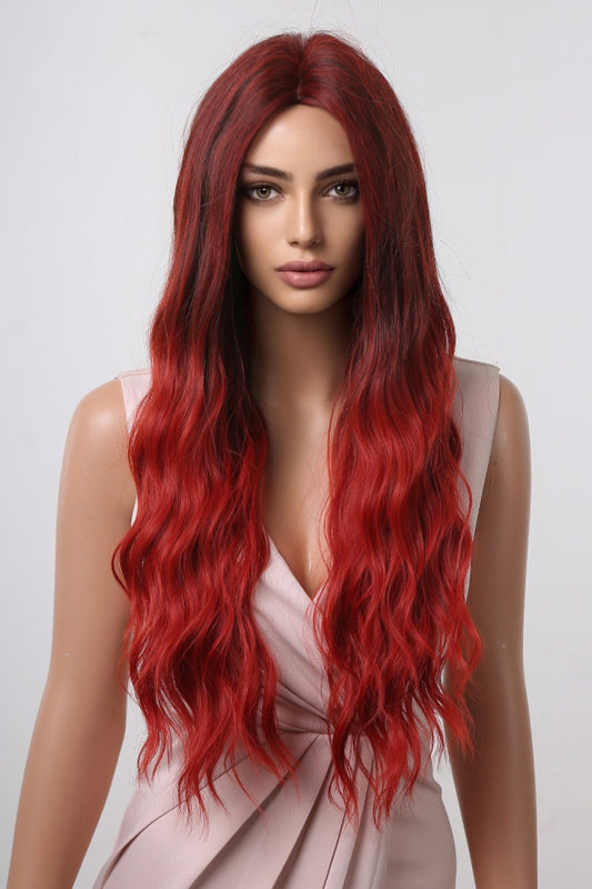 13*1" Full-Machine Wigs Synthetic Long Wave 27"