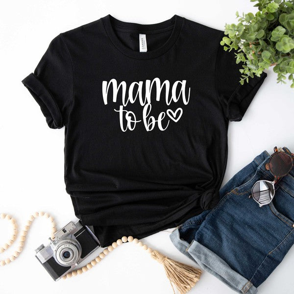 Mama To Be Short Sleeve Graphic Tee